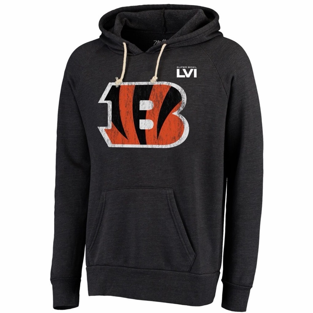 Joe Burrows Cincinnati Bengals Super Bowl LVI Hooded Sweatshirt